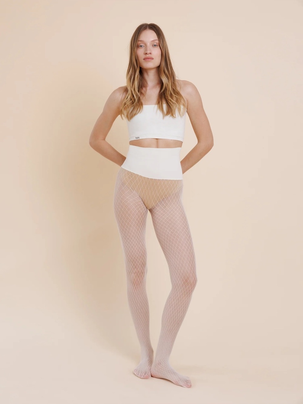 NWT Noosh Play Lace Diamond Free Hugging Seamless Tights